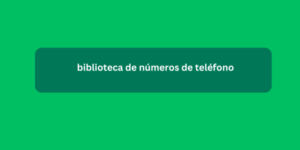 biblioteca de números de teléfono 