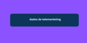 dados de telemarketing